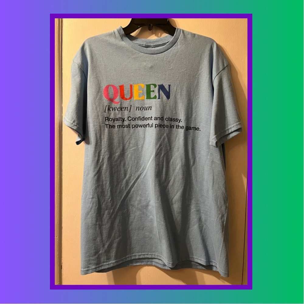 BAPS -NEW: Pride QUEEN Graphic Tee Shirt